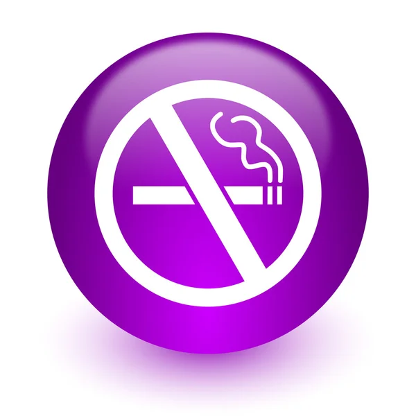Відсутність значка куріння в Інтернеті — стокове фото