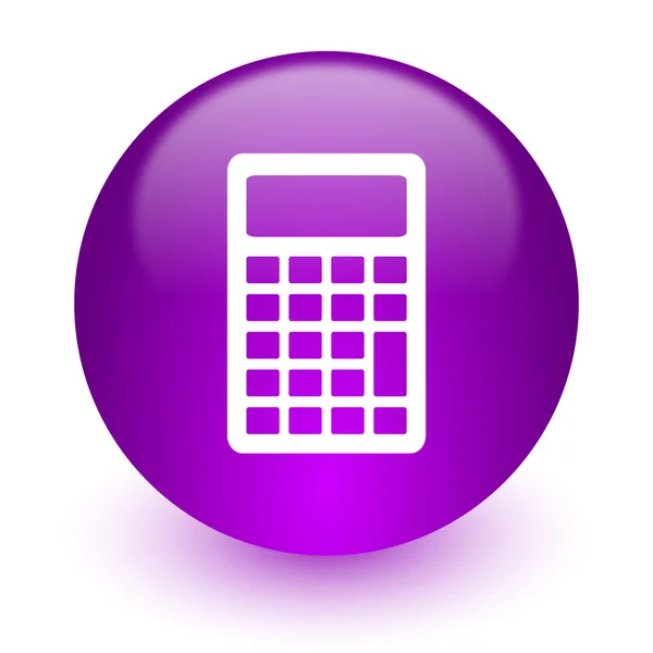 Calculator internet icon — Stock Photo, Image