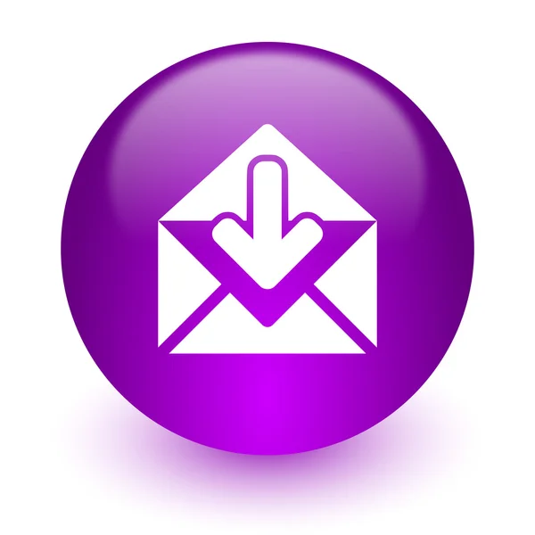 E-mail van internet pictogram — Stockfoto