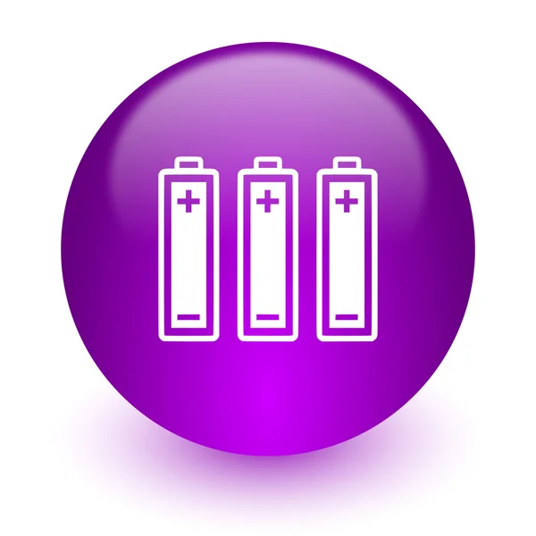 Battery internet icon — Stock Photo, Image