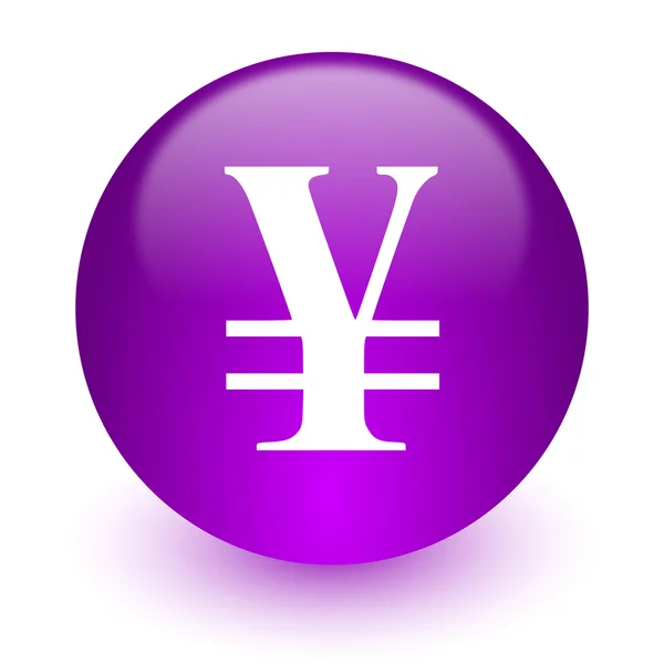 Yen internet pictogram — Stockfoto