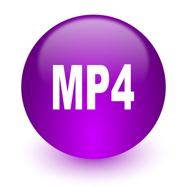 MP4 internet ikonra — Stock Fotó