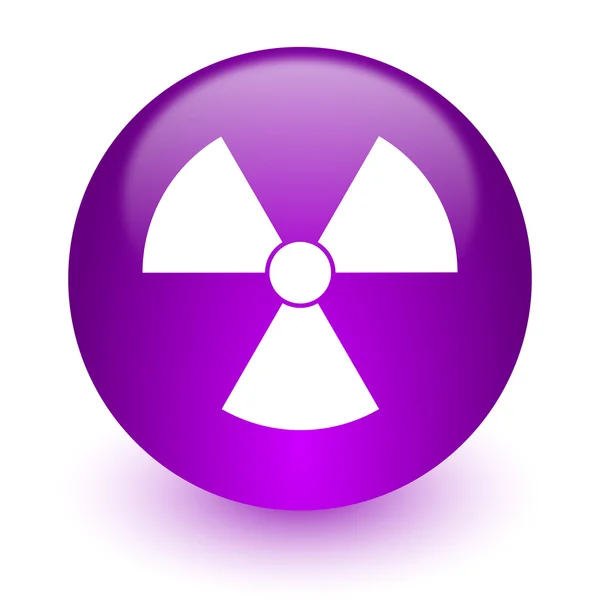 Ikona internet promieniowania — Zdjęcie stockowe