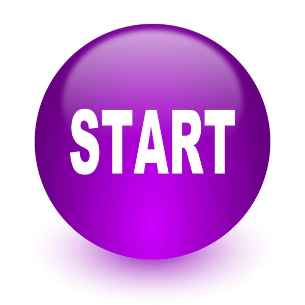 Start internet-pictogram — Stockfoto