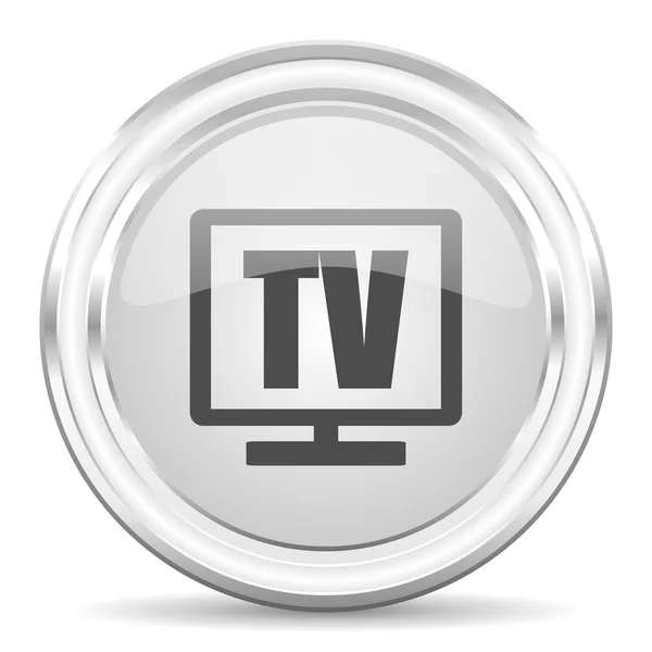 Ikona internet TV — Zdjęcie stockowe