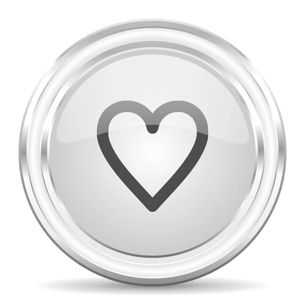 Heart internet icon — Stock Photo, Image