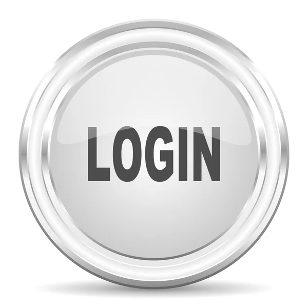 Login internet icon — стоковое фото