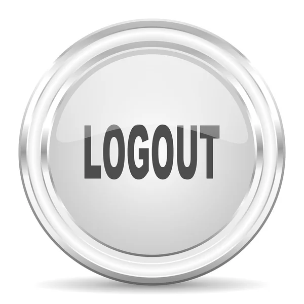 Logout internet icon — Stock Photo, Image