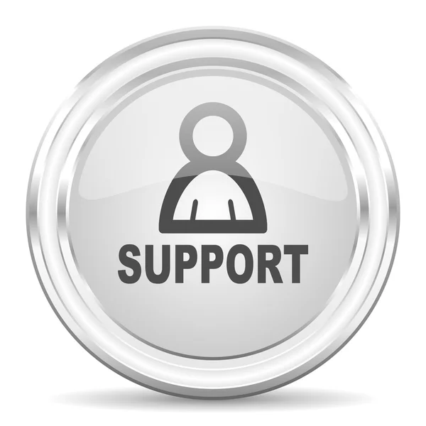 Ícone internet apoio — Fotografia de Stock