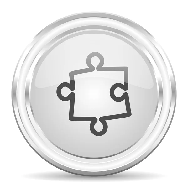 Puzzle internet icon — Stock Photo, Image