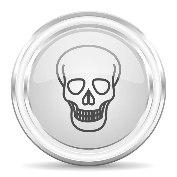 Skull internet icon — Stock Photo, Image