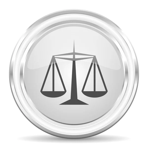 Icono de internet justicia —  Fotos de Stock