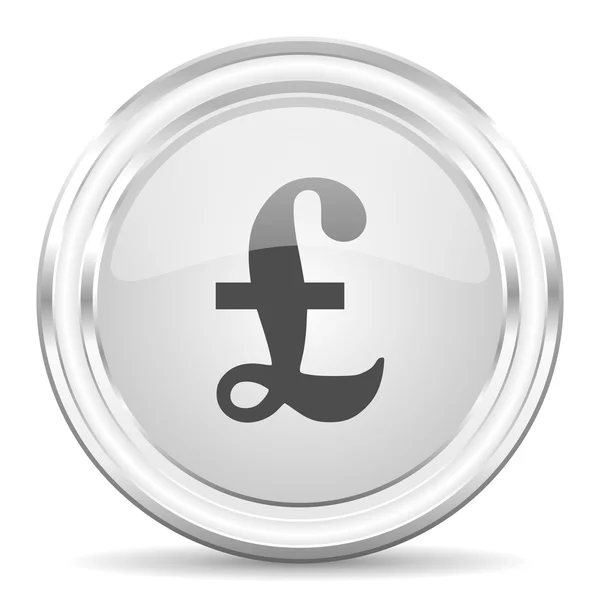 Pound internet icon — Stock Photo, Image