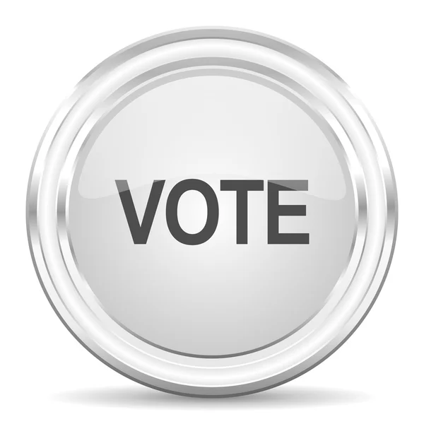 Ψηφοφορία στο εικονίδιο internet — Φωτογραφία Αρχείου