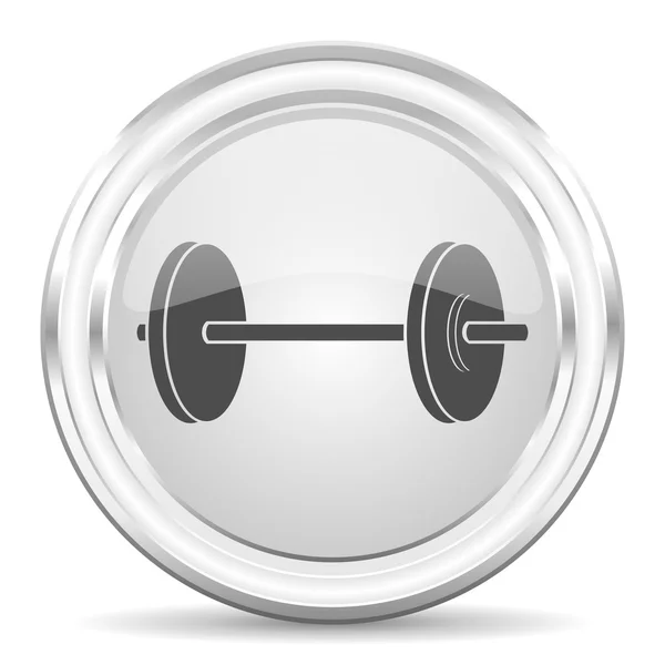 Fitness ikona internet — Zdjęcie stockowe