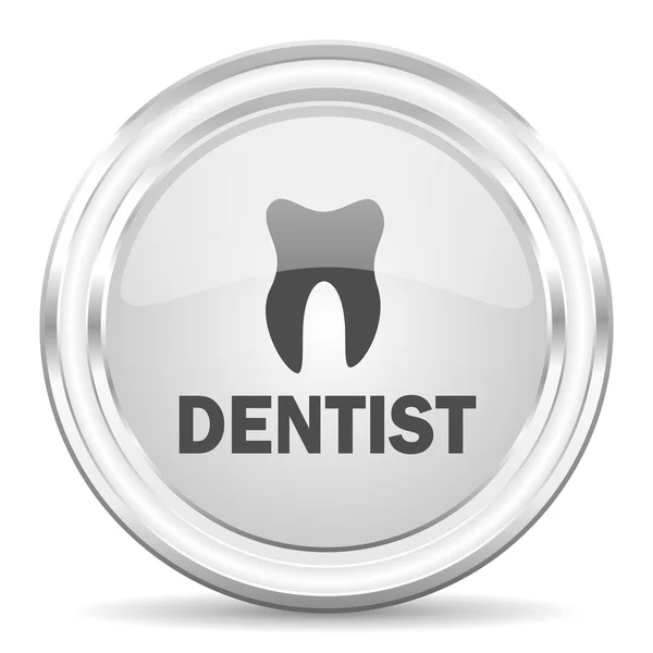 Dentysta ikona internet — Zdjęcie stockowe