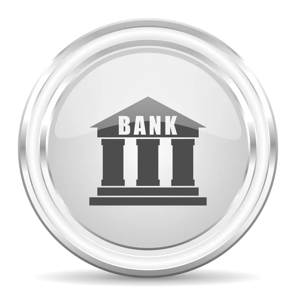 Banco icono de Internet — Foto de Stock