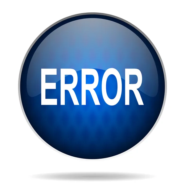 Error internet icon — Stock Photo, Image