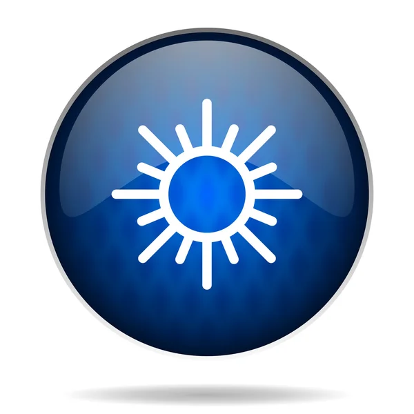 Sun internet icon — Stock Photo, Image