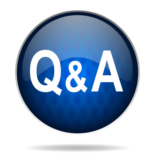 Question answer internet icon — Stock Photo, Image