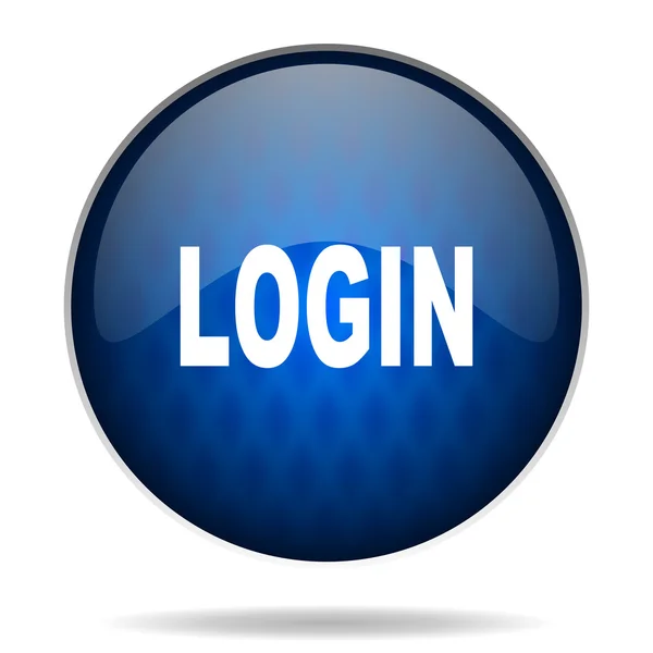 Login internet icon — стоковое фото