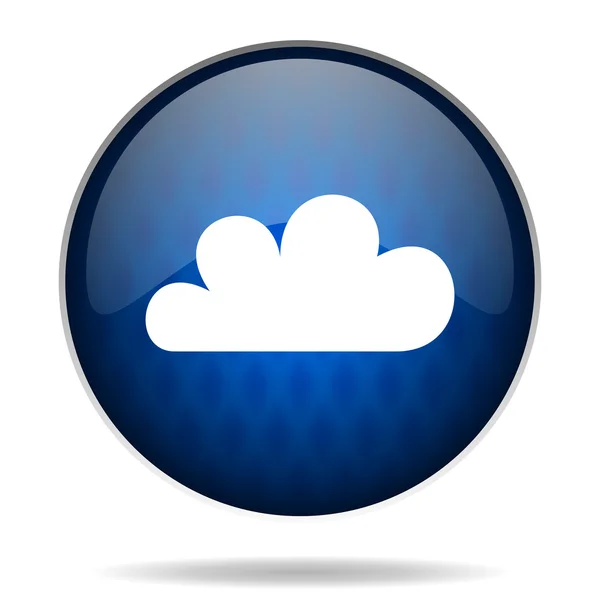 Chmura ikona internet — Zdjęcie stockowe