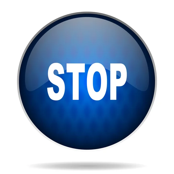 Stop internet icon — Stock Photo, Image