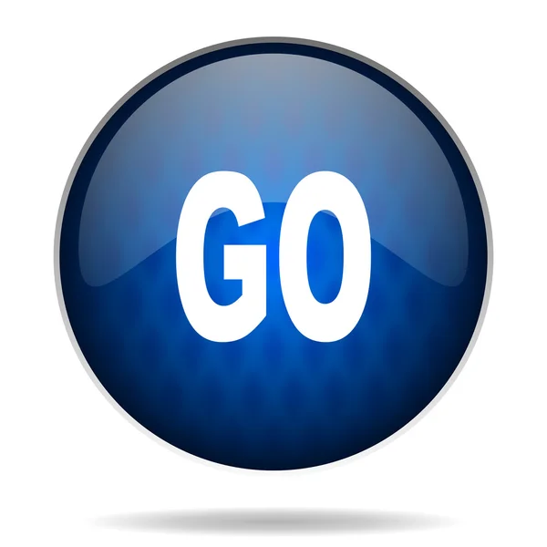 Go internet icon — Stock Photo, Image