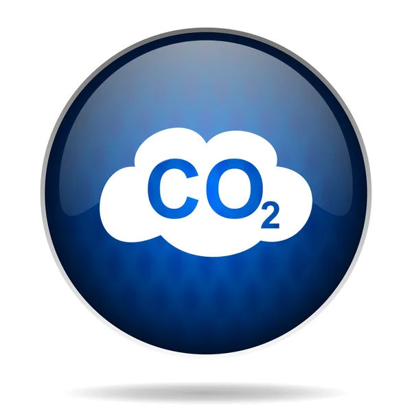 Carbon dioxide internet icon — Stock Photo, Image