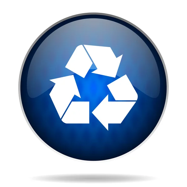 Recyclen van internet pictogram — Stockfoto