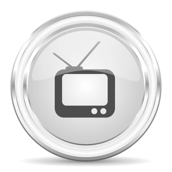Иконка интернета tv — стоковое фото