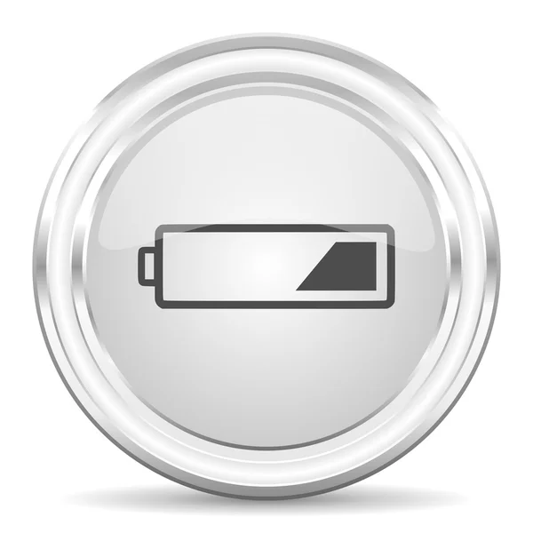 电池 internet 图标 — 图库照片