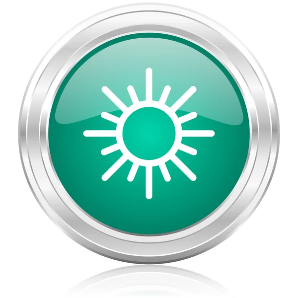 Sun internet icon — Stock Photo, Image