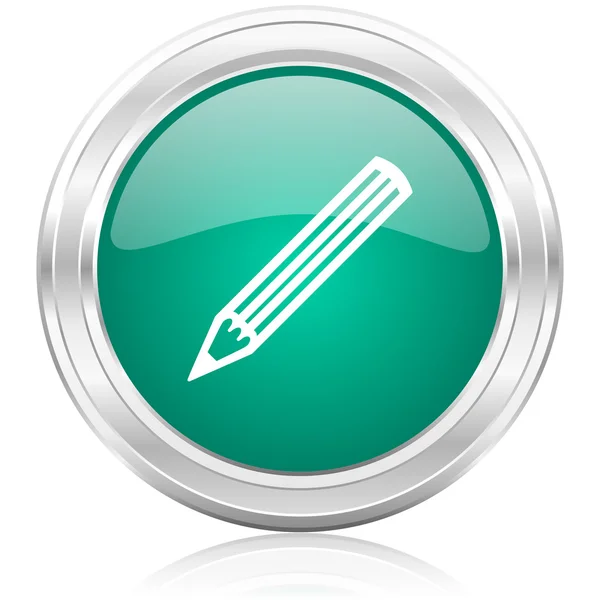 Pencil internet icon — Stock Photo, Image