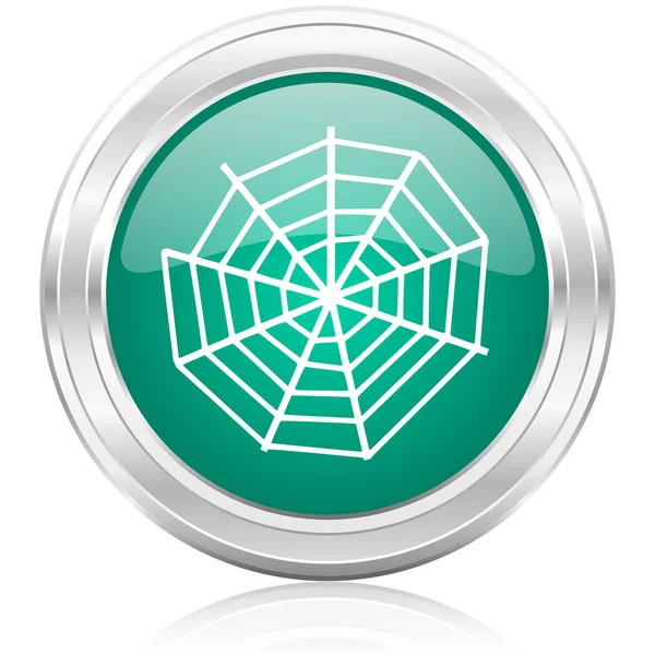 Araña web icono de Internet —  Fotos de Stock