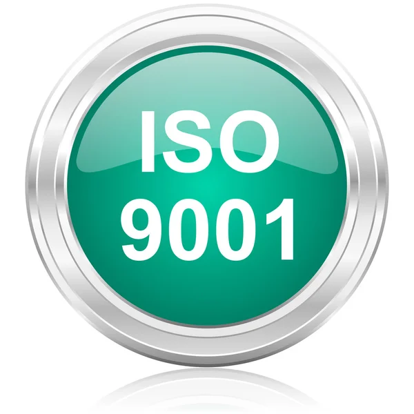 ISO 9001 internet-ikonen — Stockfoto