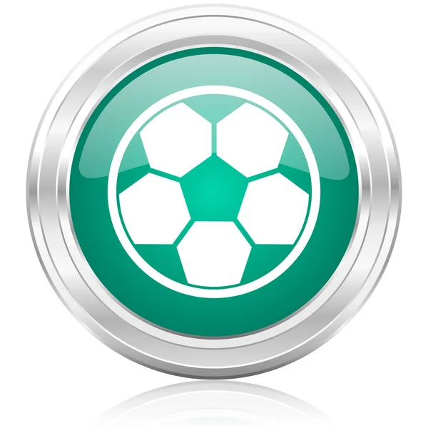 足球互联网图标 — 图库照片