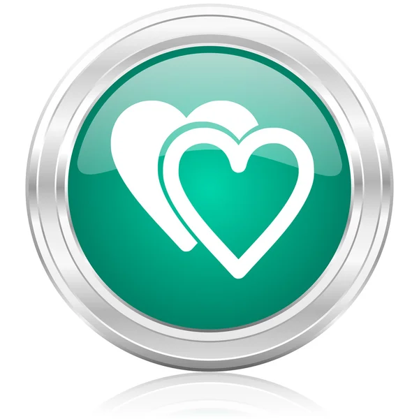 Love internet icon — Stock Photo, Image