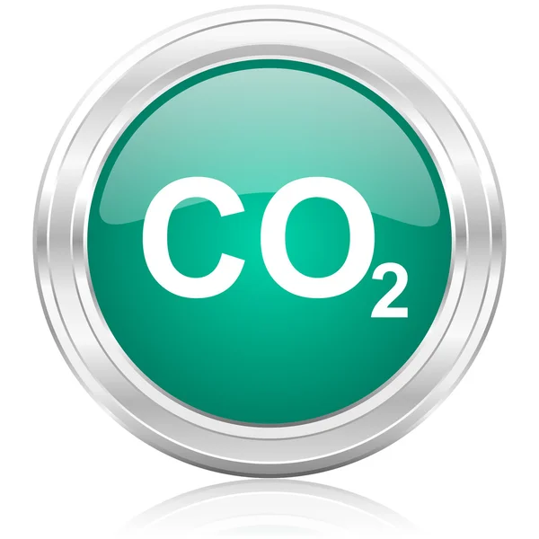 Carbon dioxide internet icon — Stock Photo, Image