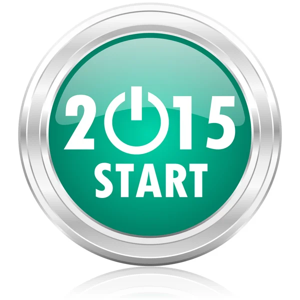 New year 2015 internet icon — Stock Photo, Image