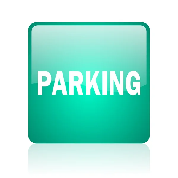 Parcheggio icona internet — Foto Stock