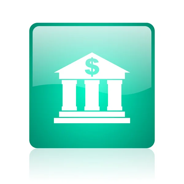 Bank internet pictogram — Stockfoto