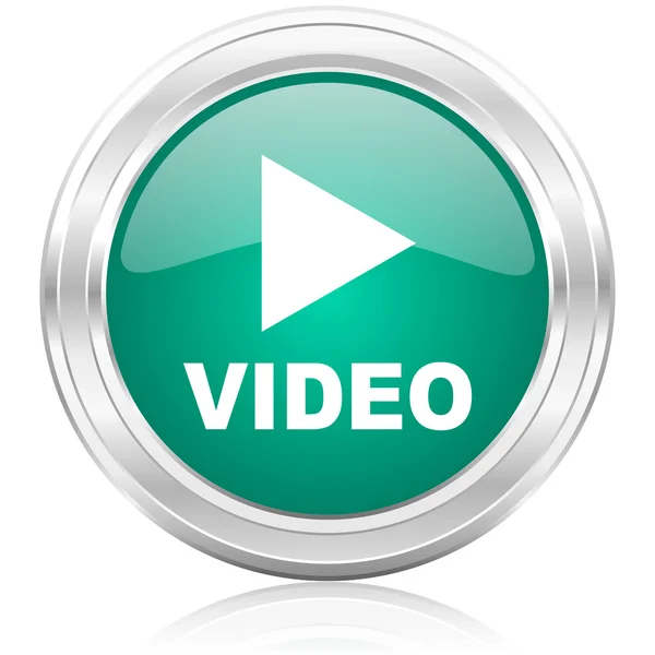 Video internet icon — Stock Photo, Image