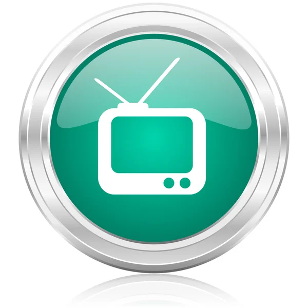 TV-internet ikonen — Stockfoto