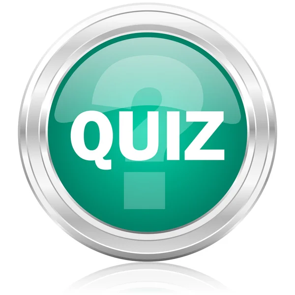 Pictogram internet quiz — Stockfoto