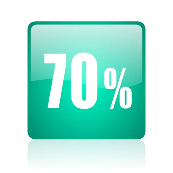 Ikona internet 70 procent — Zdjęcie stockowe