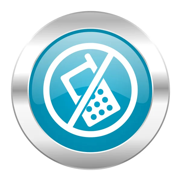 No phone internet icon — Stock Photo, Image