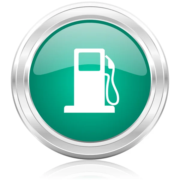 Ícone da internet gasolina — Fotografia de Stock