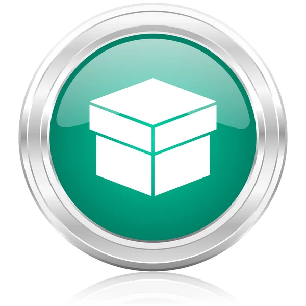 Caja icono de Internet —  Fotos de Stock