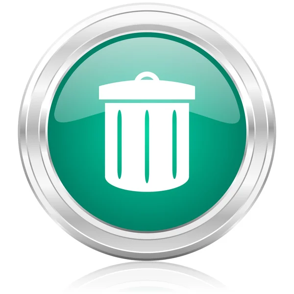 Reciclar icono de Internet — Foto de Stock